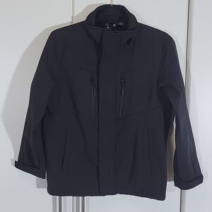 Reebok Jacket Kids Size Medium Black